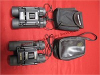 2 sets binoculars: Meade 12x25, 252ft/1000yds w/