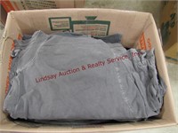 Box: 12 Cabelas gray henley shirts 4XLT