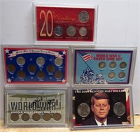 50 - MONEY COMMEMORATIVE COINAGE KENNEDY