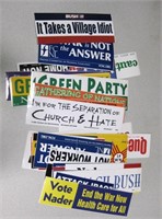 Lot Of Assorted Bumper Stickers