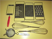 VNTG Kitchen Tools, Cheese Grater, Whisks & More