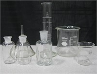 Laboratory Glass Measuring Flasks, Tubes & More