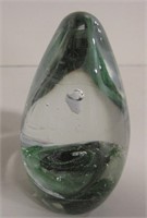 4.25" Tall Art Glass Paperweight