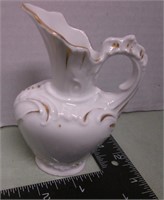 Austrian Carlsbad China Miniature Pitcher, 4"H