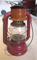 VNTG Dietz Co. Red Tone Kerosene Railroad Lamp