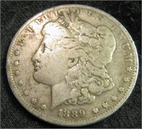 1889-O Silver Morgan Dollar - New Orleans Minted