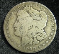 1900-O Silver Morgan Dollar - New Orleans Minted