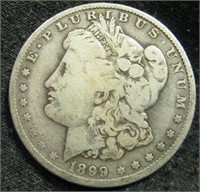 1899-O Silver Morgan Dollar - New Orleans Minted