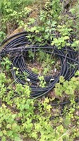 Black flexible PVC hose 3/4"