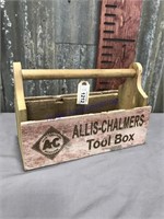 Barn board Allis-Chalmers tool box