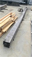 19 ft long 8x9 wood beam