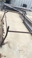 Metal lumber rack for truck