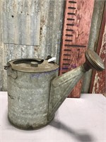 No. 8 galvanized watering can