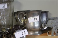 PEWATER TANKARD MUGS