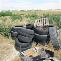 Lot of (21) tires- Various sizes