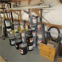 Misc lot of adhesives, coatings, and more