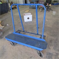 Heavy duty shop plywood/sheetrock cart