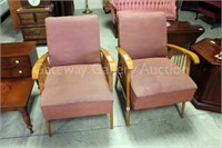 Pair Occasional Chairs -