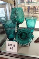 Case 1: (4) Pieces Glassware -