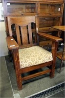 Oak Mission Style Chair -