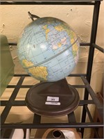 VINTAGE GLOBE ON STAND