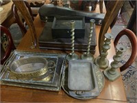 LARGE QTY ASSORTED BRASSWARE INCLUDES
