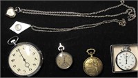 Pocket watches, pendant watches