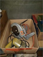 Box of power tools