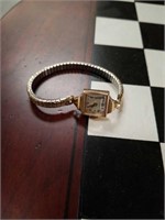 14K gold Longines woman's watch