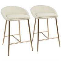 LUMISOURCE COUNTER STOOLS *2 IN TOTAL; NOT