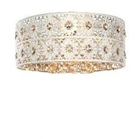 RIVER OF GOODS 1 LIGHT CHAMPAGNE CHANDILER SHADE