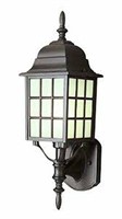 BEL AIR LIGHTING CITYSCAPE 2 LIGHT BLACK COACH