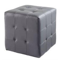 DARIO CUBE OTTOMAN GREY