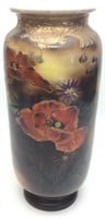 ANTIQUE JAPANESE HAND PAINTED VASE