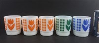 5 tasses Termocrisa cups