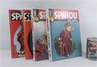 4 albums Spirou #237, #258, #298 et #300