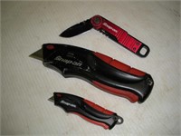 SNAP ON TOOL - Retractable-Folding Utility Knifes