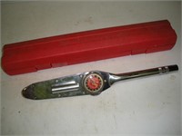 SNAP ON TOOL Dial ft lbs 1/2 Drive Torque Wrench