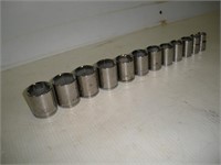 Blue Point 1/2 Drive SAE Sockets 6 Pt 1/2 to 1