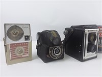 3 caméras dont Kodak Flashfun Hawkeye et