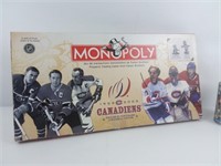 Monopoly édition centenaire des Canadiens