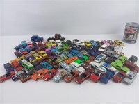 84 petites voitures: Hotwheels, Matchbox, Mattel &