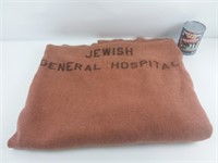 Couverture en laine Jewish General Hospital,