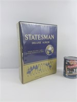 Classeur Statesman deluxe album & 1000+ timbres