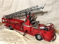 Model toys ladder truck