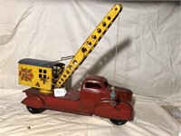 Marx Toys Crane Truck