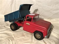 Tonka Red and blue dump truck