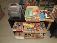 Assorted Tools and Jumper Box-