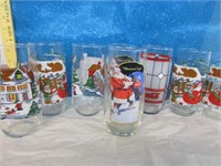 Coca Cola Christmas Collector's glasses