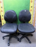 11 - 2 MATCHING OFFICE/WAITING ROOM CHAIRS